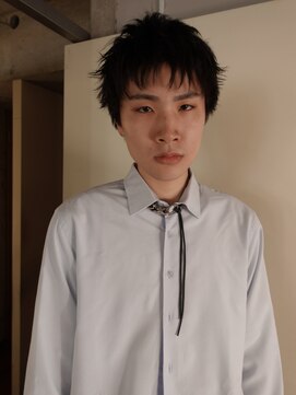 ノラジャーニー(NORA Journey) メンズボブウルフメンズミディアムレイヤーカットメンズウルフ