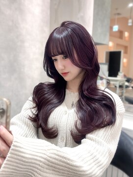 透明感ラベンダー×王道レイヤースタイル/Natsuki