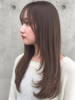 トゥルートラスト アン 下石田店(True Trust un)&nbsp;おしゃれな大人のハイレイヤー×ロング ココアブラウン