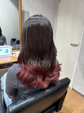 ビスイル 秋葉原店(Vis ill) 大人可愛いグラデーションカラー