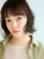 アンドレイ 表参道(andrey) 着物ヘア/ダークアッシュ/ミディアムレイヤーカット/表参道