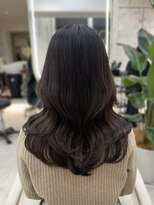 エトワ 新宿(ETOWA)&nbsp;レイヤーカット×ブラウンベージュ×髪質改善