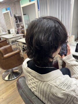 アフィナー 上大岡(Afinar) シャドウパーマ/メンズカット/メンズパーマ