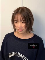 ロマリア ヒルズ 表参道 原宿(Lomalia HILLS)&nbsp;イメチェン前髪レイヤーボブ[表参道ダブルカラー縮毛矯正]