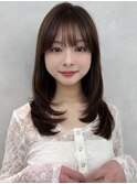 茗荷谷ショートカット白髪ぼかし白髪染めハイライト髪質改善ボブ