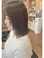 ロータス ヘアデザイン(LOTUS hair design.)&nbsp;結べる長さのボブ