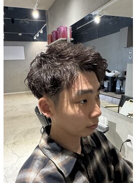 ギルド(Guild) 無造作アップバングパーマ