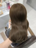 ハピネス 梅田茶屋町店(HAPPINESS)&nbsp;韓国風/レイヤーカット/顔周り/顔まわり/髪質改善/ベージュ