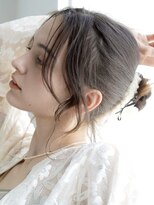アマス 平塚店(Amas) 顔まわりレイヤーで魅せる大人の抜け感まとめ髪アレンジスタイル