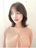☆　外ハネボブ　韓国風ミディアムレイヤー