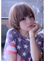 ハグ 横浜(HUG)&nbsp;人気No,1小顔ショートボブ☆／OCEANS 城戸　史　0455949090