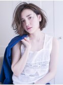［air-FUKUOKA　竹石］ ボブにパーマ