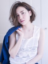 ［air-FUKUOKA　竹石］ ボブにパーマ