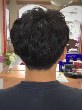 浜田美容室 王道マッシュ☆スパイラルパーマ