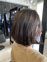 アクアオモテサンドウ(ACQUA omotesando)&nbsp;大人かわいい前下がりの小顔ボブルフ【熊谷安史】３