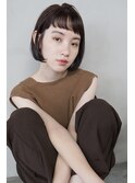 【nanuk＊UEKI】大人かわいいタイトショートバングボブ