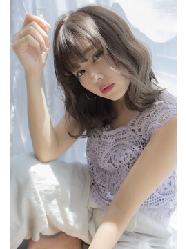 リットヘアー(lit hair) 肩ハネミディアムボブ