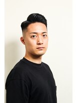 レンゲン(LENGEN)&nbsp;七三オールバックかき上げヘアコンマヘア１８２