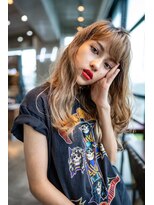 オースティン 流山おおたかの森(AUSTIN)&nbsp;大人かわいい前髪セシルカットココアブラウンフリンジウェーブ