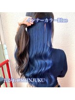 ワット 新宿店&nbsp;新宿髪質改善韓国インナーカラー学割U24レイヤーメンズ白髪染め