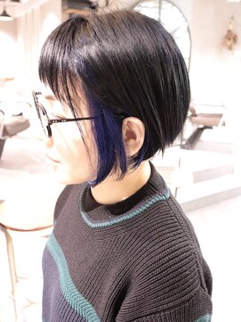 ロリム(RorriM) インナーカラー ダブルカラー レイヤーカット ウルフカット