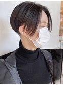 【morio 原宿】大人可愛い　刈り上げ女子　ハンサムショート
