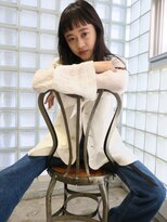 ウォーター 表参道(WATER) ストレートヘア/こなれヘア/前髪カット