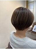 こなれヘアショートカット20代30代40代50代60代70代くせ毛