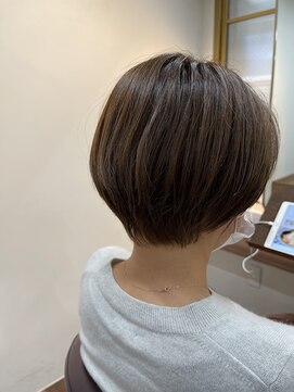 アルボーテルジェ(Art BeAute' ROUGET) こなれヘアショートカット20代30代40代50代60代70代くせ毛