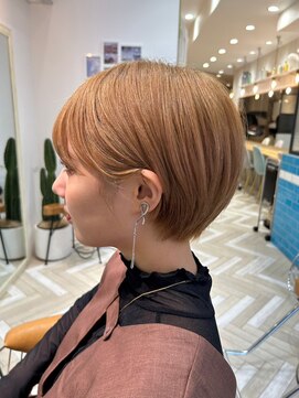 シー バイ ロンド 新宿(Sea by Lond) 【佐伯】アースカラー/ベージュカラー/ショートボブ