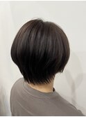 【垢抜けショート】白髪染め×ショートカット