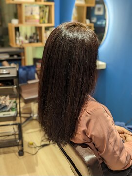 風の中の髪 オーガニックヘナ