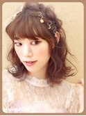 ちょっとしたお出かけに! 編み込みハーフ【mu-kichi 三鷹】
