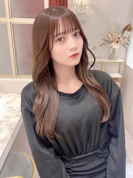 ランド 原宿表参道(LAND) ふんわりカール/ショコラアッシュ/髪質改善/ヘルシースタイル