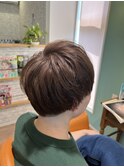 ツーブロックマッシュショート