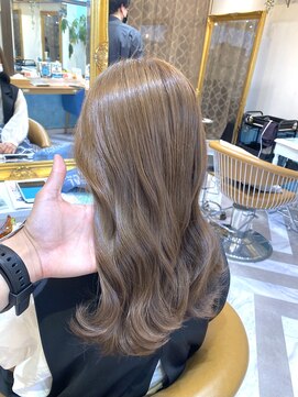 ロンドアベニール 北千住(Lond avenir) 【韓国ヘア】ブリーチなしWカラー　レイヤーカット　西田大樹