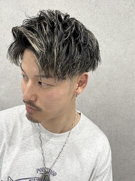 縁 ハナレ(en 870) アップバング　ベリーショート　メッシュ　フェード