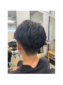 メンズcカールパーマ