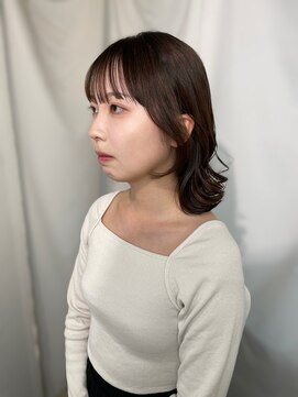 プラグ バイ ネオリーブ(plug by neolive) ボブルフ×髪質改善[髪質改善/縮毛矯正/韓国]H