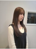 透明感ベージュカラー