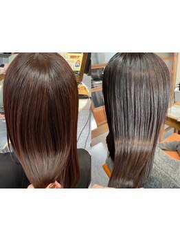 大人女性に寄り添う、心温まる美容室！白髪を活かす新発想のグレイカラーで気持ちが上がる♪【万代】