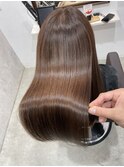 【Lana】美艶髪シルキーブラウン　艶髪　髪質改善カラー