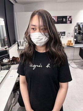 キング 枚方店(K!ng) 縮毛矯正髪質改善ハイライトレイヤーカット枚方美容室エクステ
