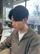 アロー 船橋店(AROH)&nbsp;センターパート/スパイキーショート/ブルーブラック/船橋駅/船橋