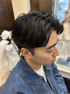 フォルテ 草薙店 ニュアンスパーマ センターパート