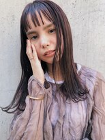 オーダーワン(OORDER1) ：オン眉×カシスブラウン：