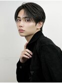 シースルーセンターパート　ニュアンスパーマ