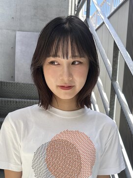 タロ(TALO) 【TALO】ぷつっと長めのボブ