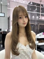 ラルム 新宿(LARME SHINJUKU)&nbsp;レイヤーカット×【12トーン】ハニーベージュ