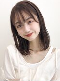 前髪うる艶髪似合わせカットフェイスフレーミング小顔カット